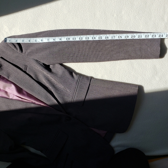 RW&CO. Purple Mauve Buttoned Blazer Office Formal Business Casual Blazer - Picture 17 of 17